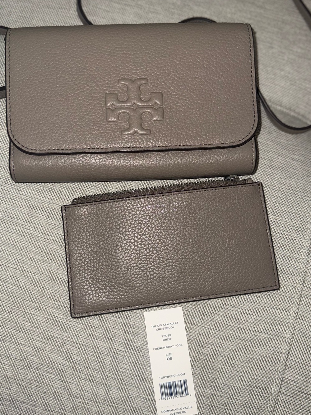 Tory Burch Women's Thea Flat Wallet Crossbody - Picture 4 of 10